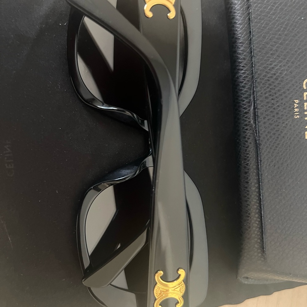 CELINE TRIOMPHE 06 SUNGLASSES IN ACETATE - Picture 2 of 3